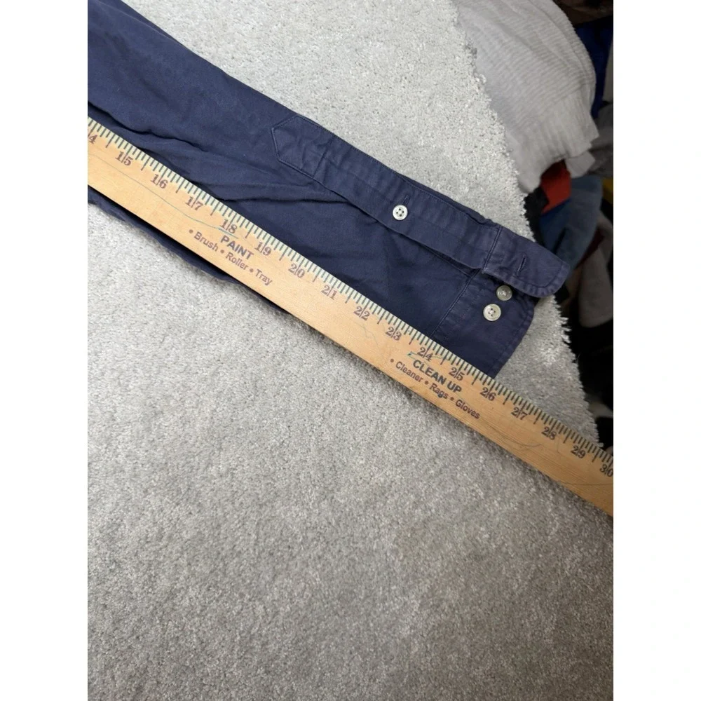 Ralph Lauren Shirt Mens XL‎ Blue Cotton Long Sleeve Button Down Pony Preppy